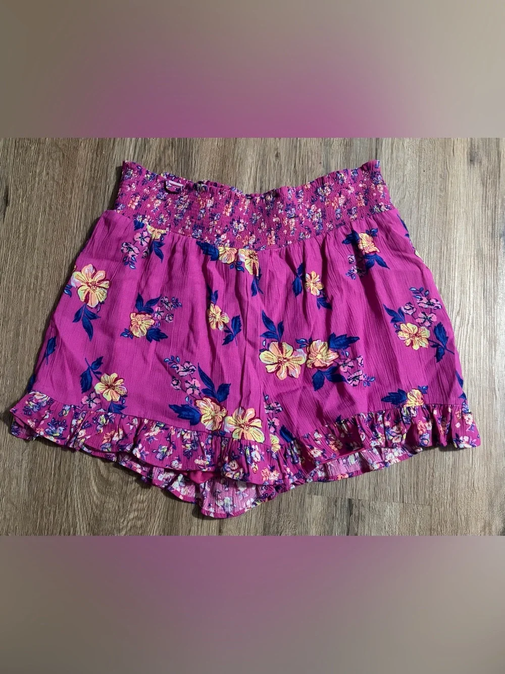 Justice Classic Floral Shorts - Size - XL (16/18)